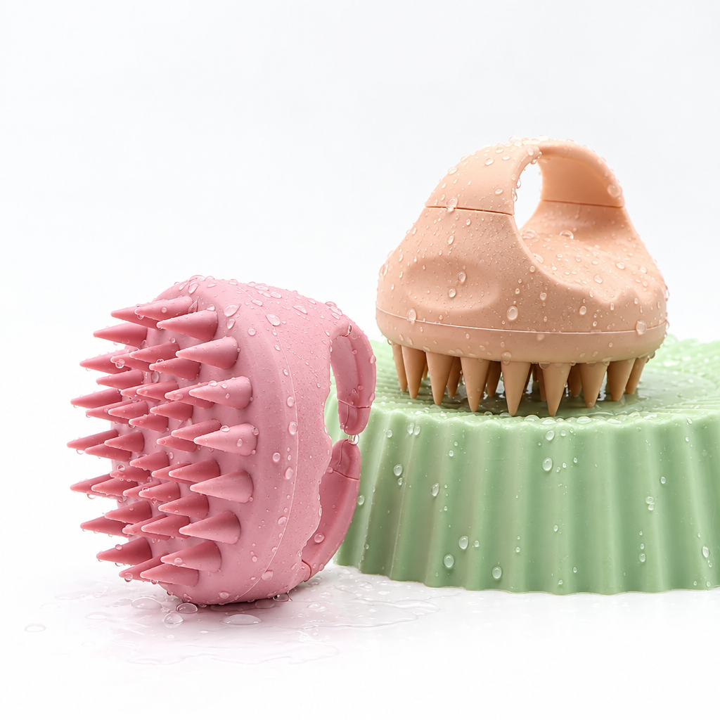 Root Revive Scalp Massager – Silicone Shampoo Brush for a Refreshing Scalp Massage